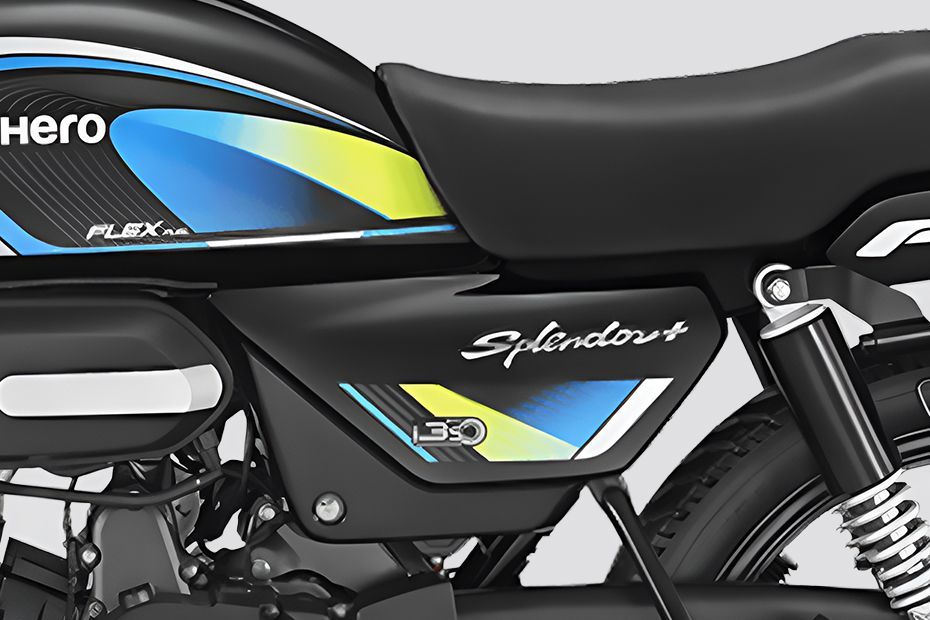 Central Panel of Splendor Plus Flex Fuel