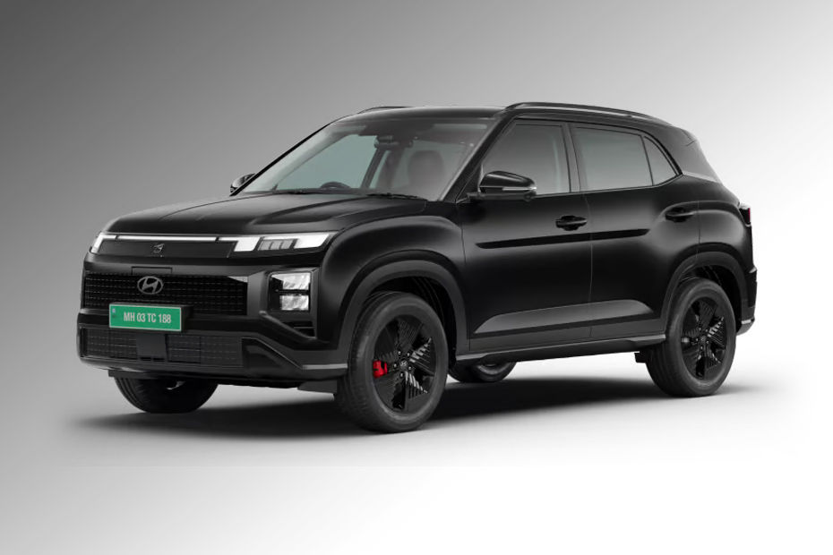 Hyundai Creta Electric Abyss-Black-matte---Knight colour