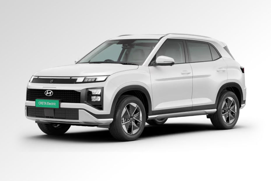 Hyundai Creta Electric Atlas-White colour
