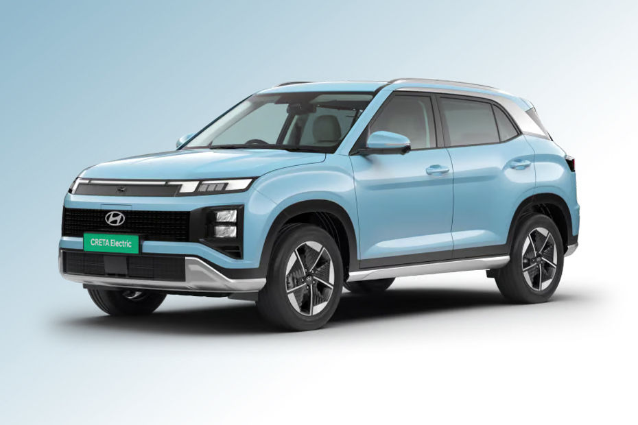 Hyundai Creta Electric Ocean-Blue colour