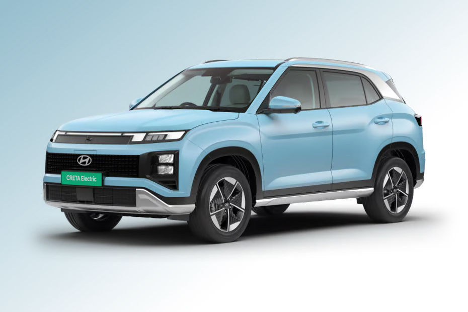 Hyundai Creta Electric Ocean-Blue-Matte colour