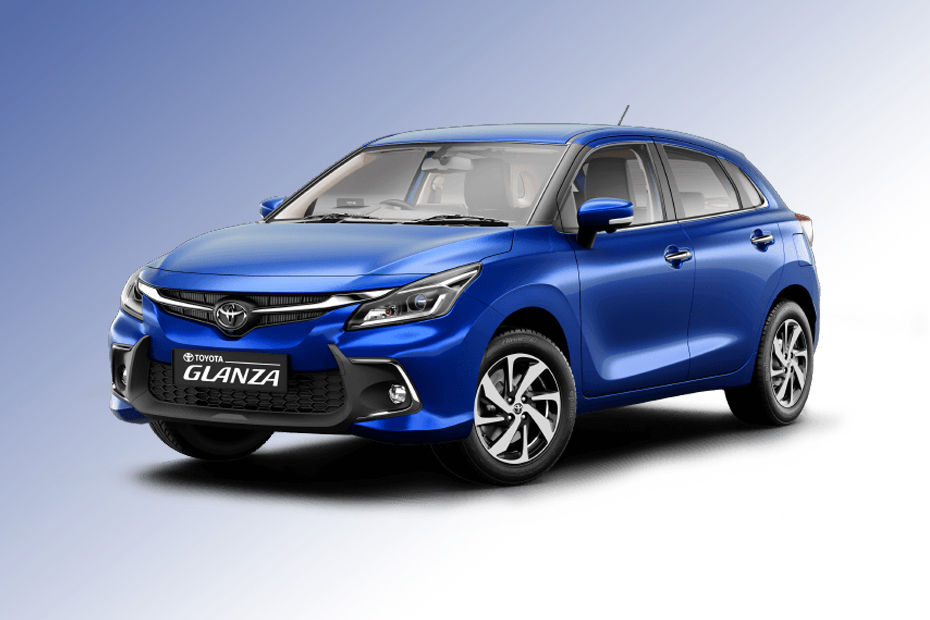 Toyota Glanza Insta-Blue colour