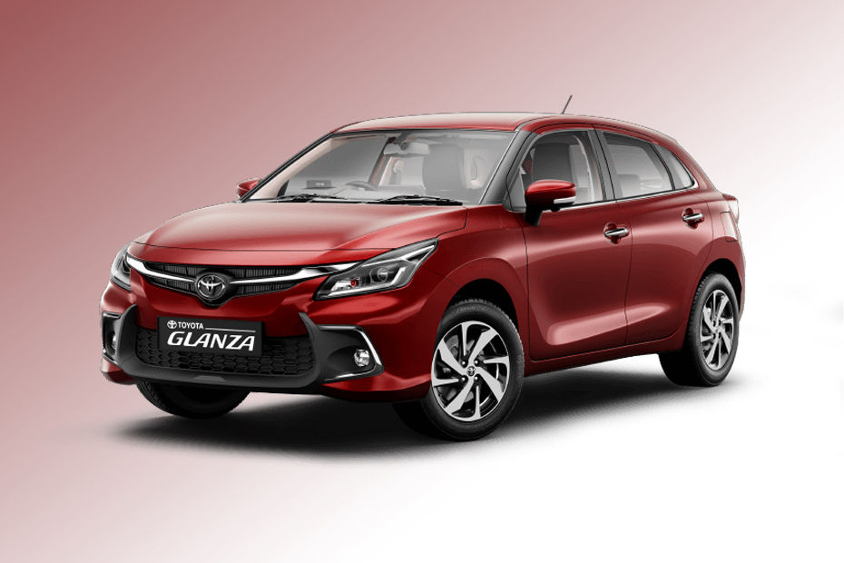 Toyota Glanza Sportin-Red colour