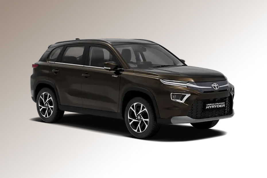 Toyota Hyryder Monotone-Cave-Black colour