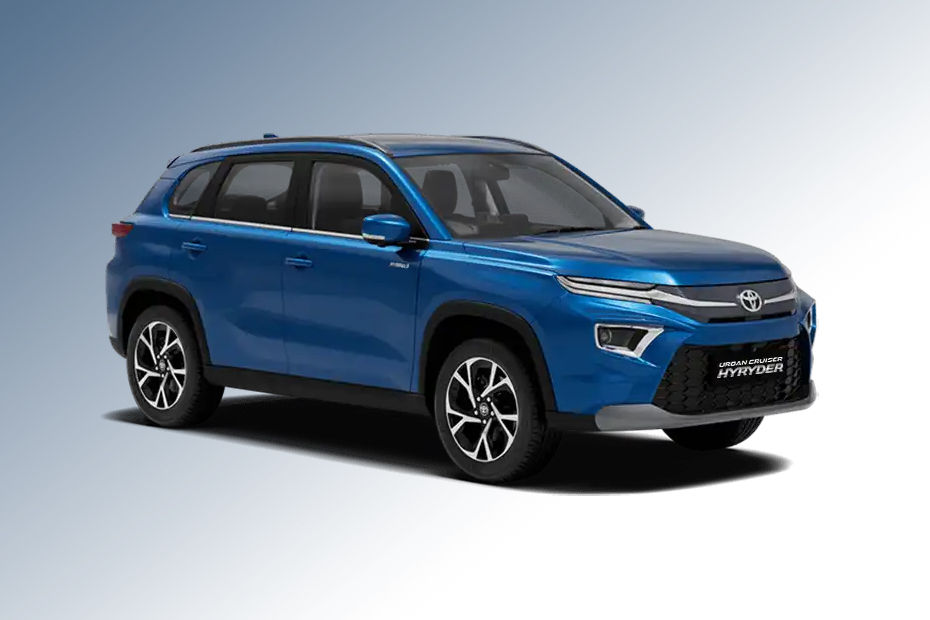 Toyota Hyryder Monotone-Speedy-Blue colour