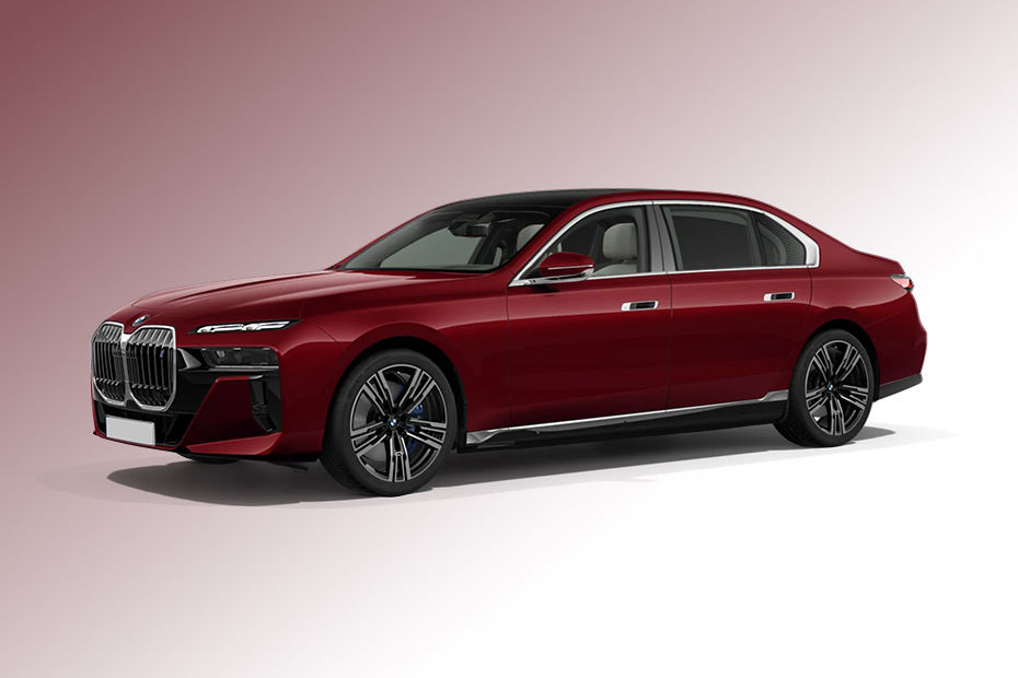 BMW i7 Aventurine-Red-metallic colour