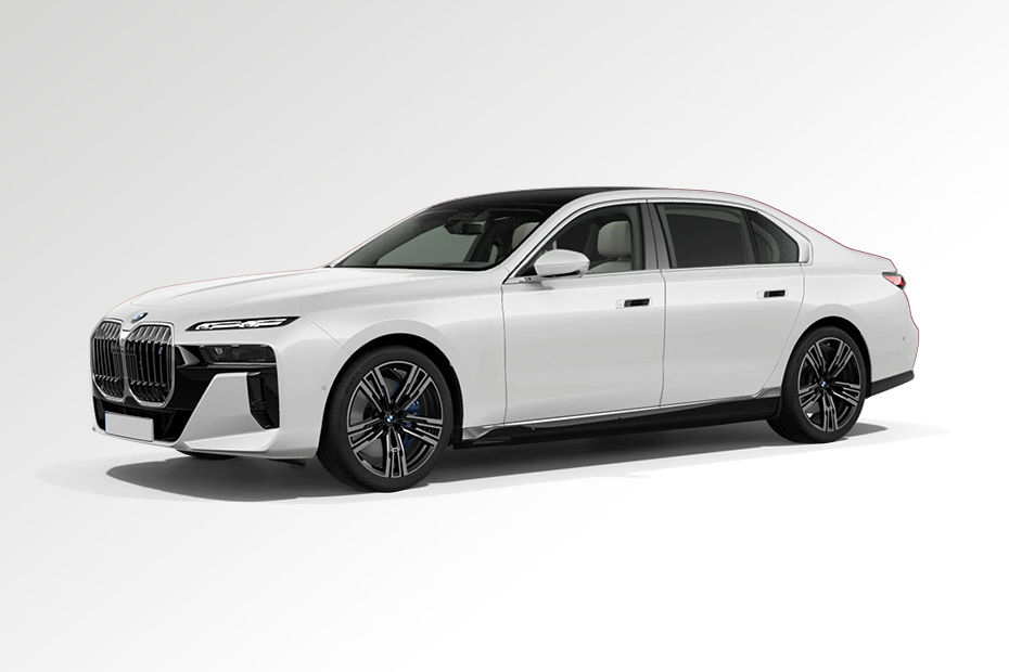 BMW i7 Mineral-White-metallic colour