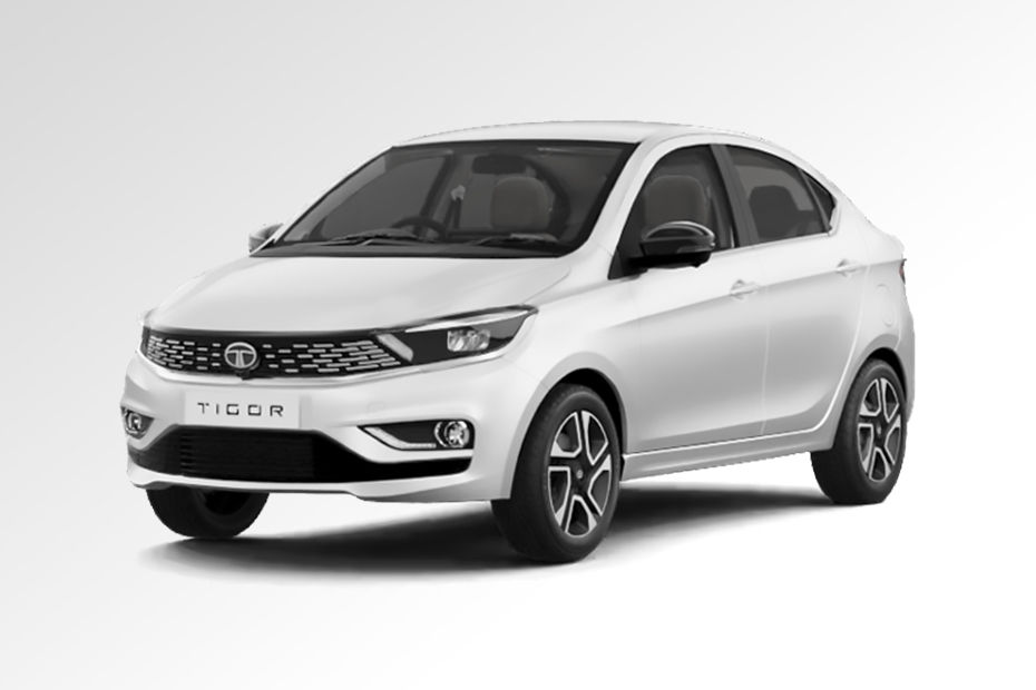 Tata Tigor Pristine-White colour