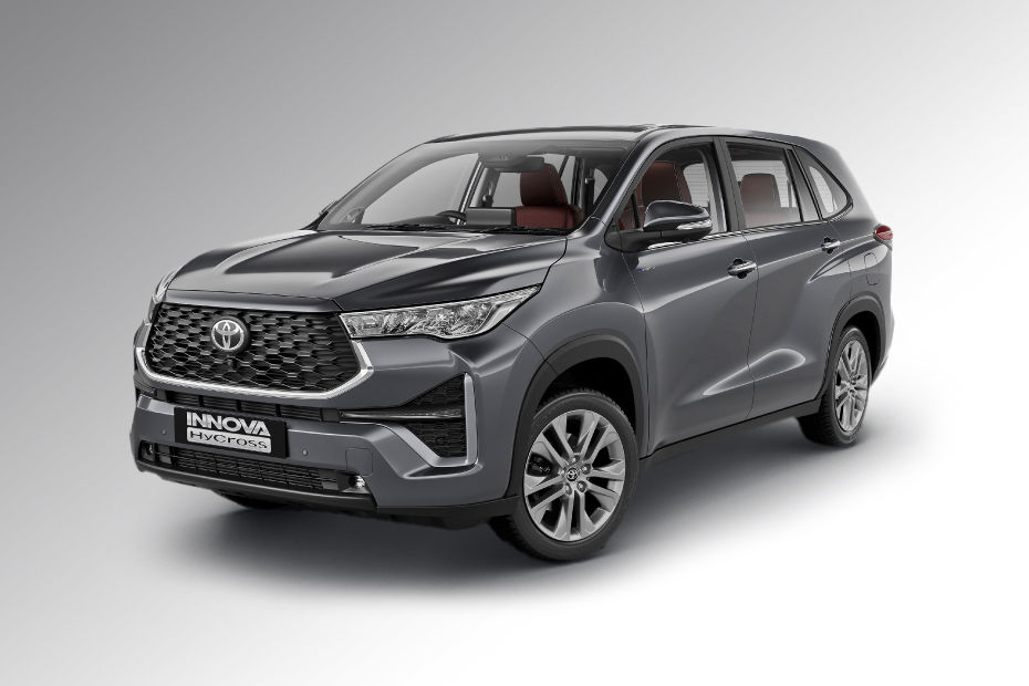 Toyota Innova Hycross Silver-Metallic colour