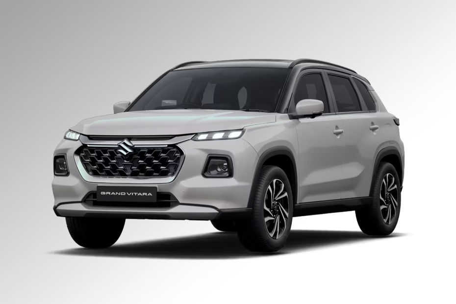 Maruti Grand Vitara Arctic-White+Black colour