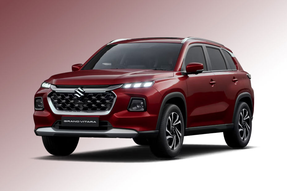 Maruti Grand Vitara Opulent-Red colour