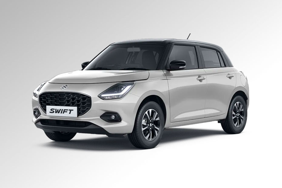 Maruti Swift Pearl-Arctic-White-with-Bluish-Black-Roof colour