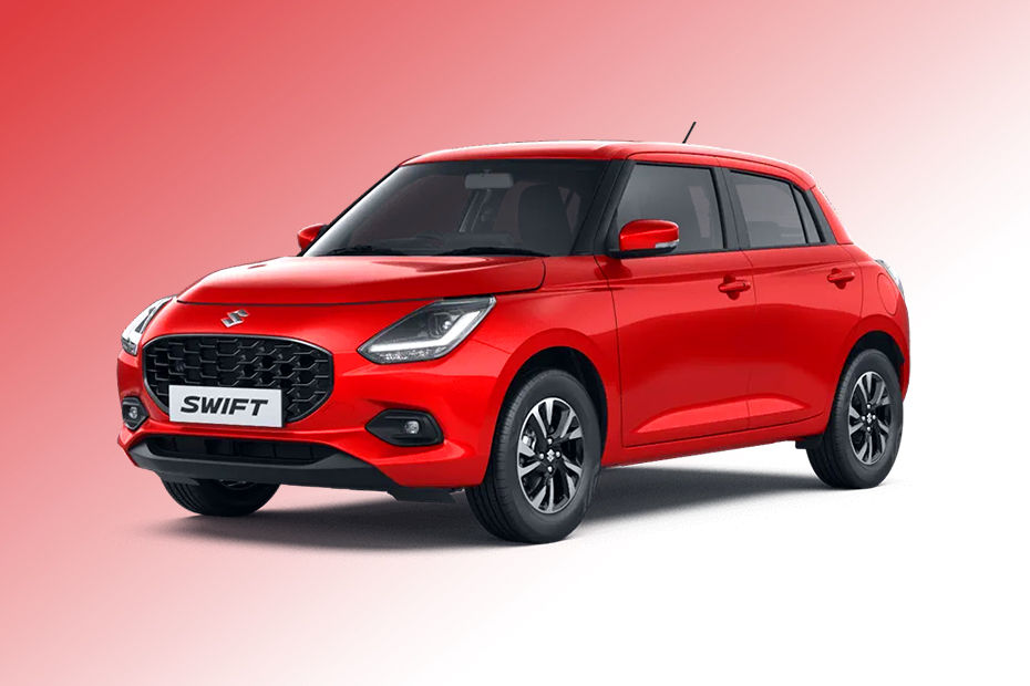Maruti Swift Sizzling-Red colour