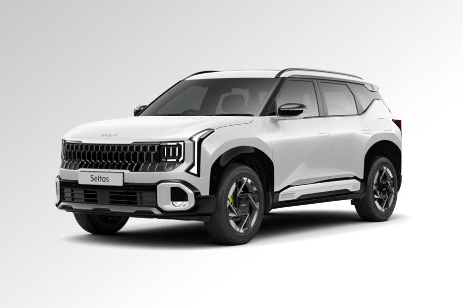 Kia Seltos Glacier-White-Pearl colour