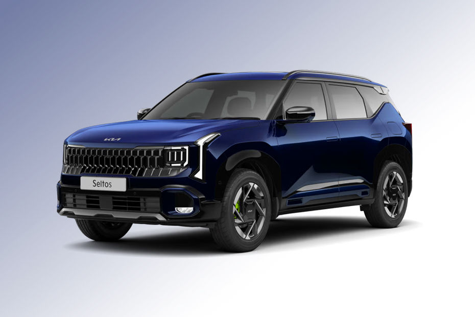 Kia Seltos Imperial-Blue colour