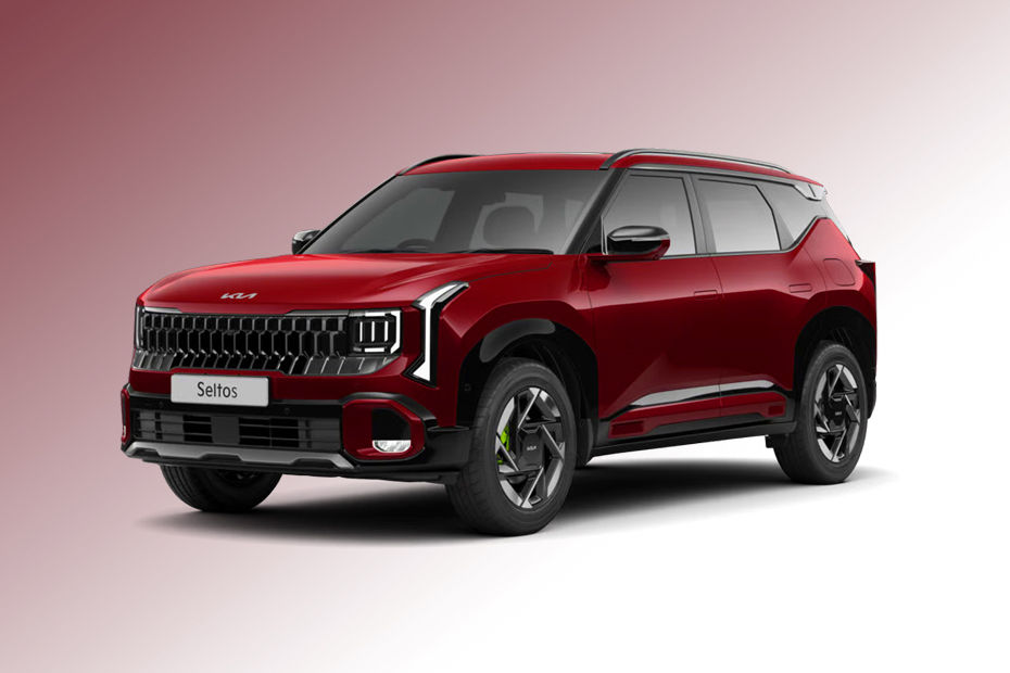 Kia Seltos Magma-Red colour