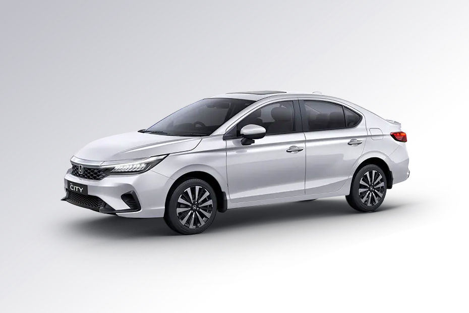 Honda City Platinum-White-Pearl colour