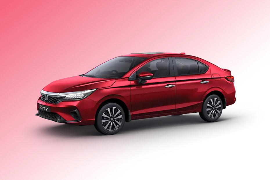 Honda City Radiant-Red-Metallic colour
