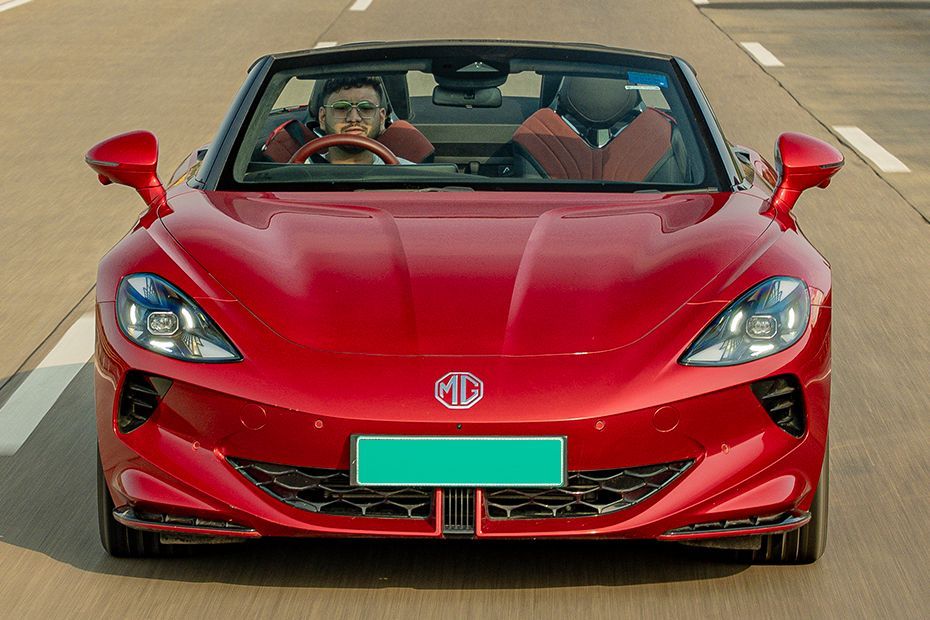 Driving: Front View Image of Cyberster