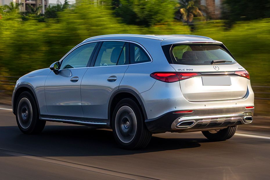 Driving: Rear Left Three Quarter View Image of GLC