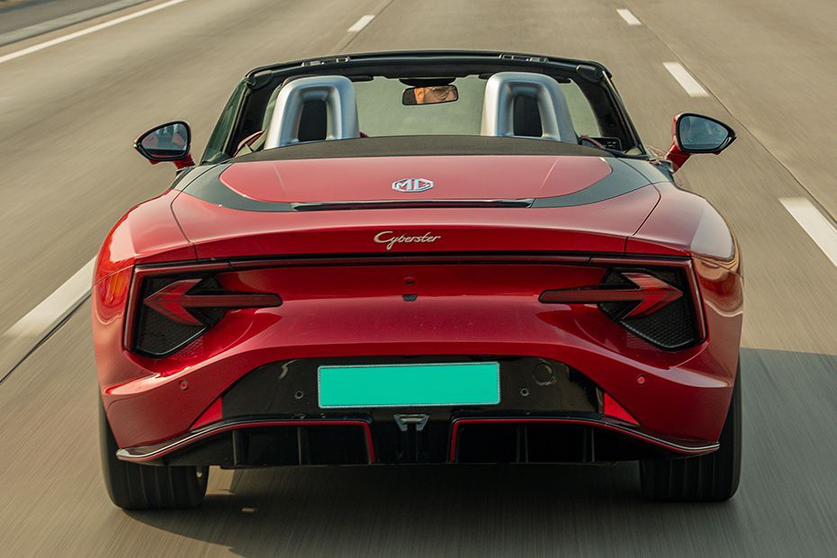 Driving: Rear View Image of Cyberster