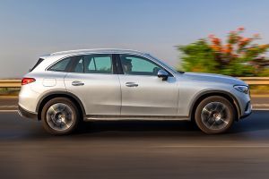 Driving: Side Profile (Right) View Image of GLC