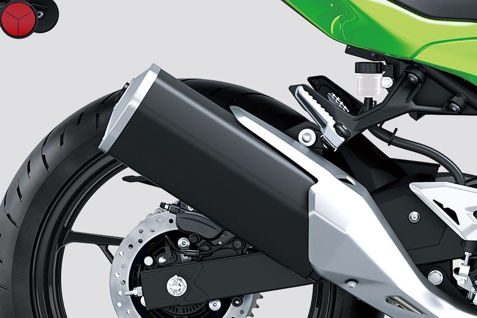 Exhaust (End Can) of Ninja 500