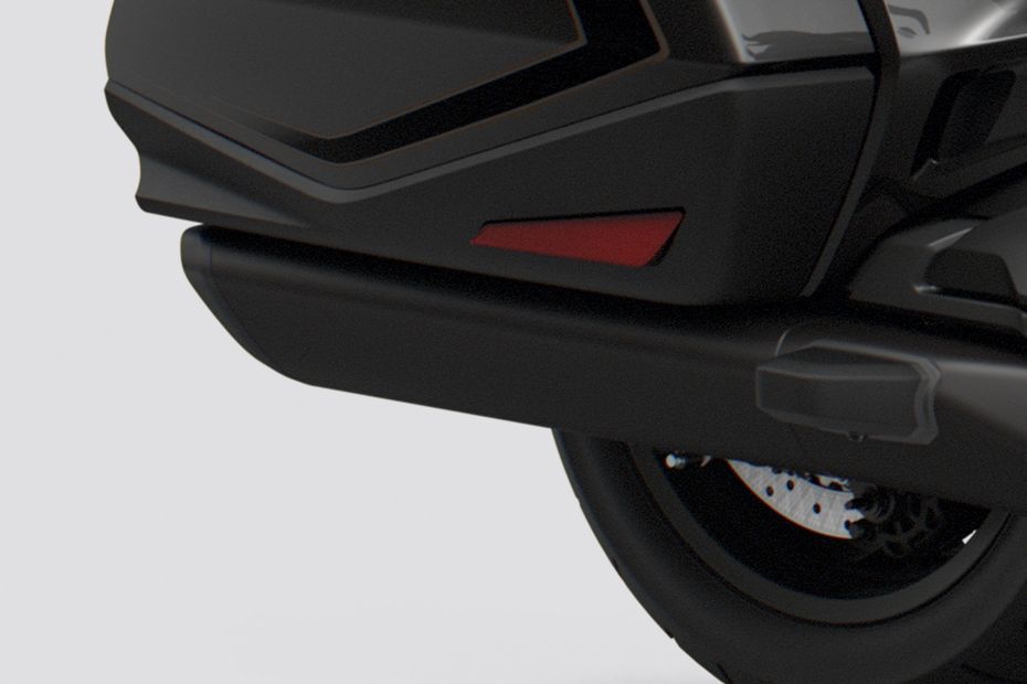 Exhaust (End Can) of Gold Wing
