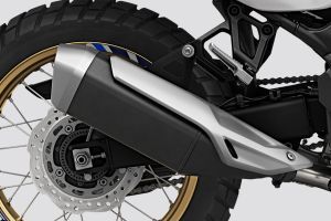 Exhaust (End Can) of XL750 Transalp