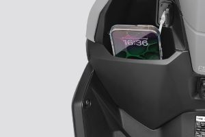 Extra storage space of Dio 125