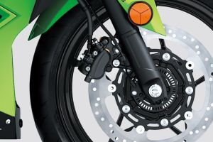 Front Brake Caliper of Ninja 500