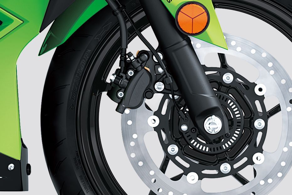 Front Brake Caliper of Ninja 500
