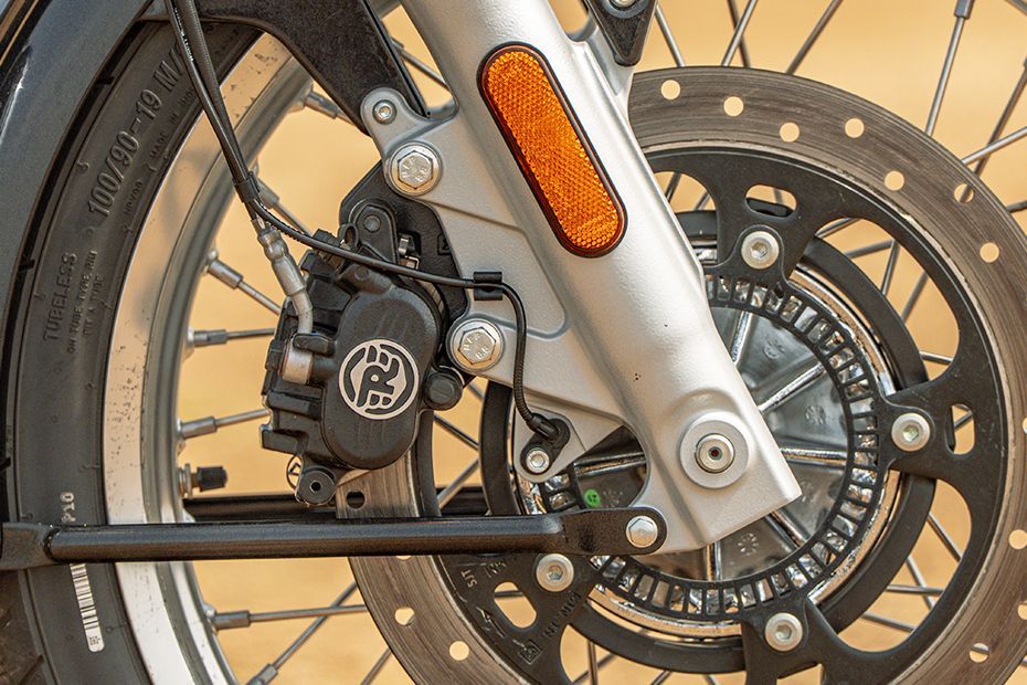 Front Brake Caliper of Bullet 650