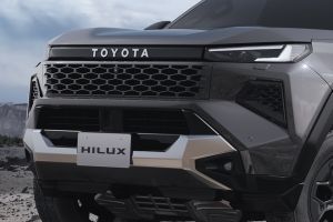 Front Grille Image of Hilux 2026