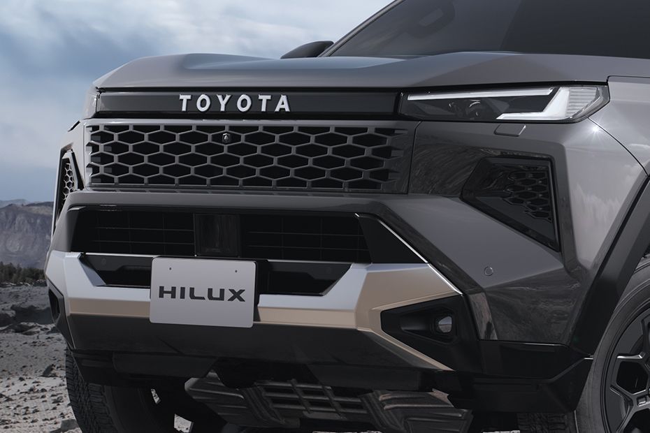 Front Grille Image of Hilux 2026