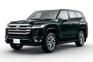 Front Left Quarter View Image of Land Cruiser 300