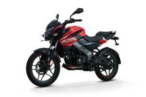 Front Left Quarter View View of Pulsar NS 125