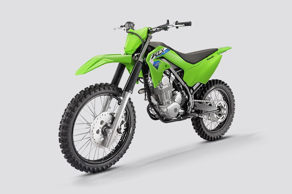 Front Left Quarter View View of KLX230R S