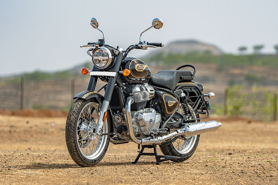 Front Left Quarter View View of Bullet 650