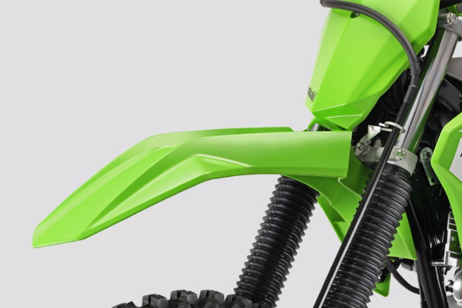Front Mudguard & Suspension of KLX230R S