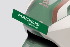 Front Number Plate of Magnus Grand