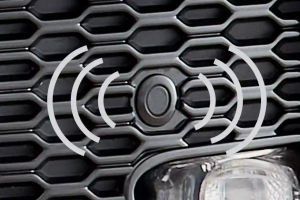 Front Parking Sensors Image of Fortuner