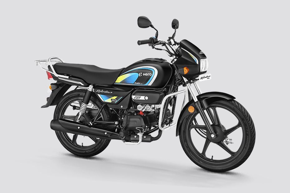 Front Right Quarter View of Splendor Plus Flex Fuel