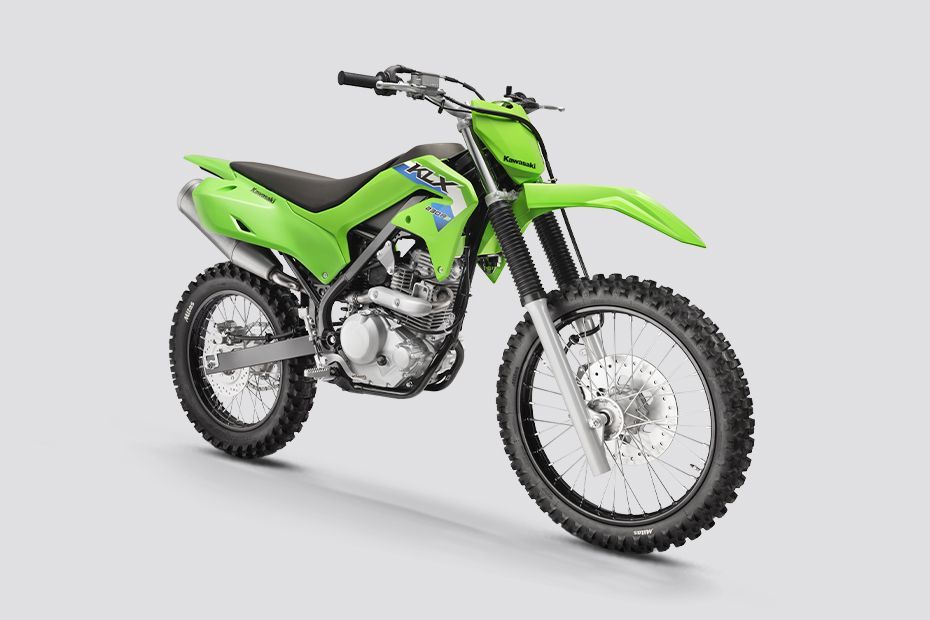 Front Right Quarter View of KLX230R S