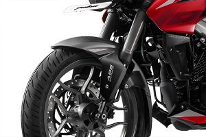 Front Suspension of Pulsar NS160