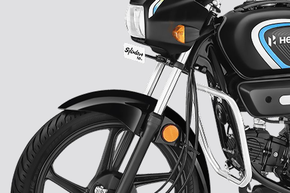 Front Suspension of Splendor Plus Flex Fuel