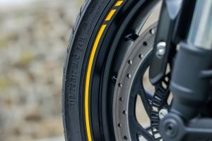 Front Tyre of Tracker 400