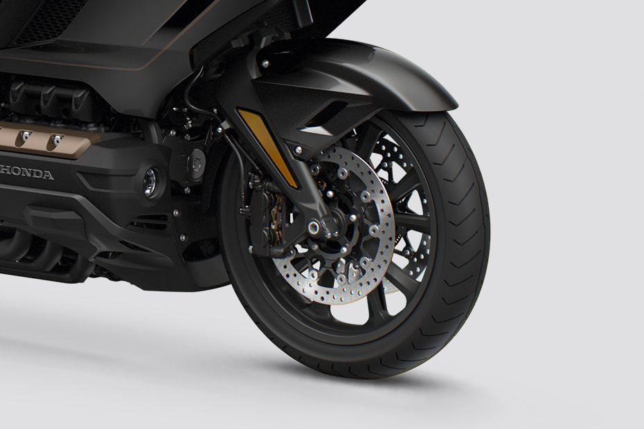 Front Tyre of Gold Wing