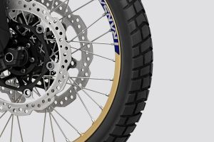 Front Tyre of XL750 Transalp