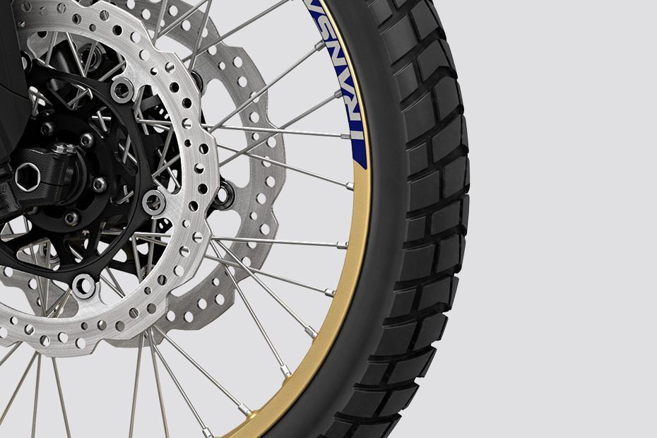 Front Tyre of XL750 Transalp